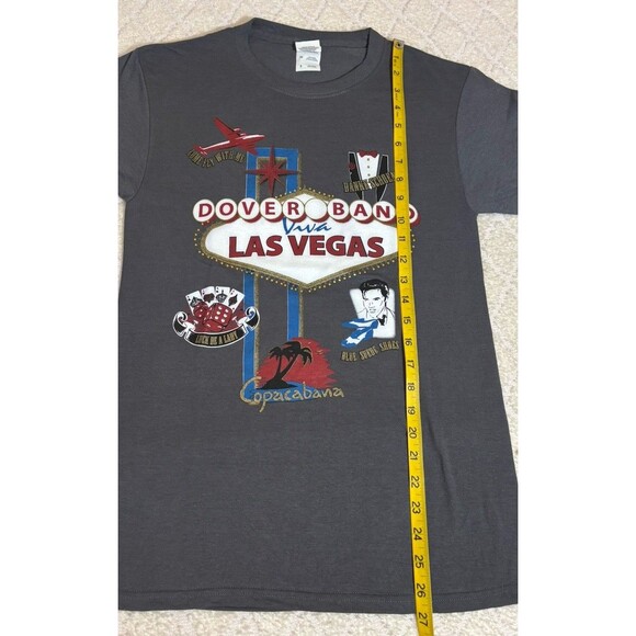 Dover Pa High School Marching Band Viva Las Vegas Tour Dates 2 Sided Tee Size S - Picture 10 of 11